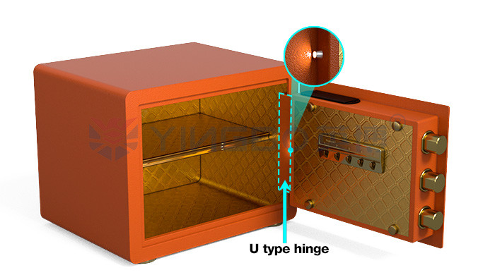 Colorful H300mm Home Safe Box Electronic Digital Lock With Hammer Surface Treatment
