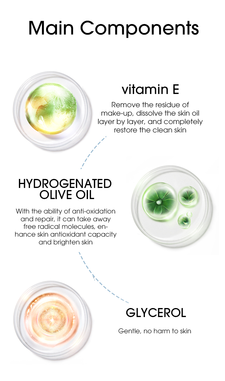 Customized Face Cleansing Balm For Acne Prone Skin MSDS ISO