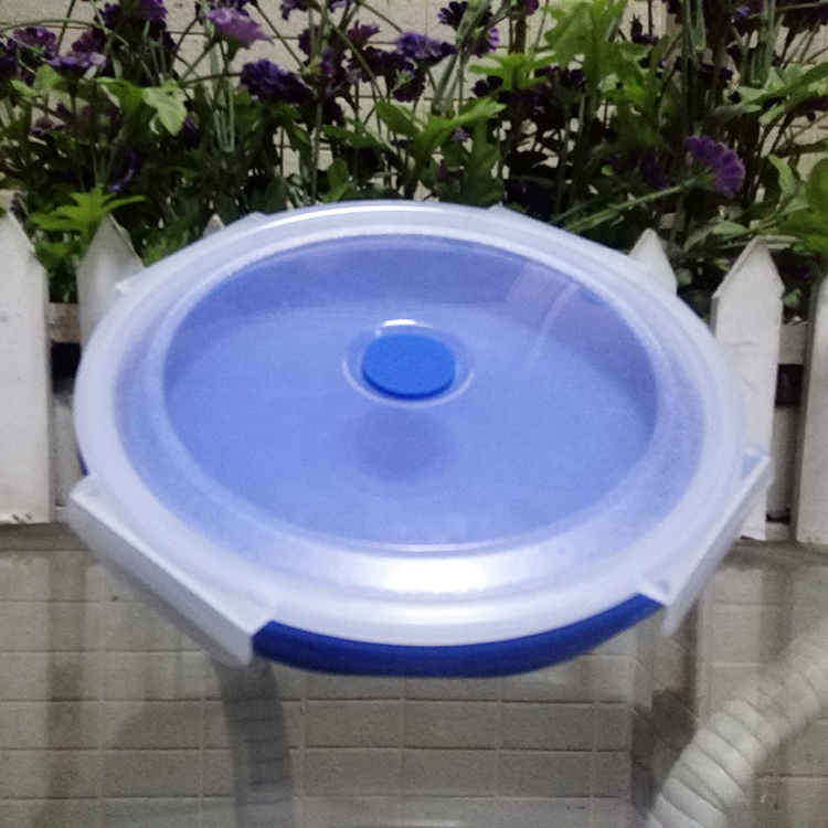 Warmer Food Grade High Quality Factional Silicone Circle Lunch Box Fresh Container For Food & Soup