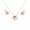Buy cheap South American Fashion Stainless Steel Earrings With Matched Pendant Necklace from wholesalers