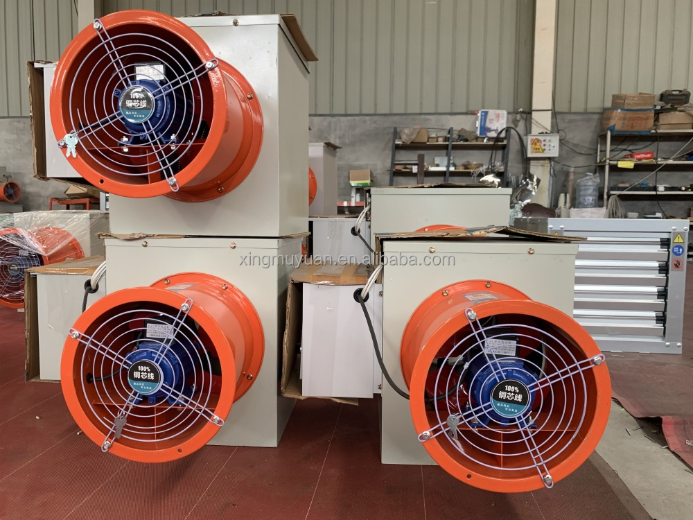 Qingzhou Factory Directly Air Blower Heating Exhaust Fan Machines Heating Equipment for Poultry Breeding Seedling