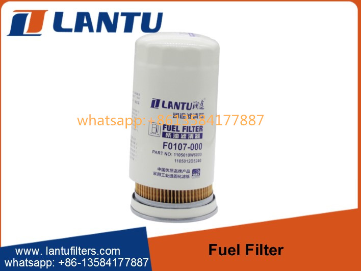 Lantu Fuel Filter Elements F0107-000 1105010W6000 1105012D5240 Manufacturer