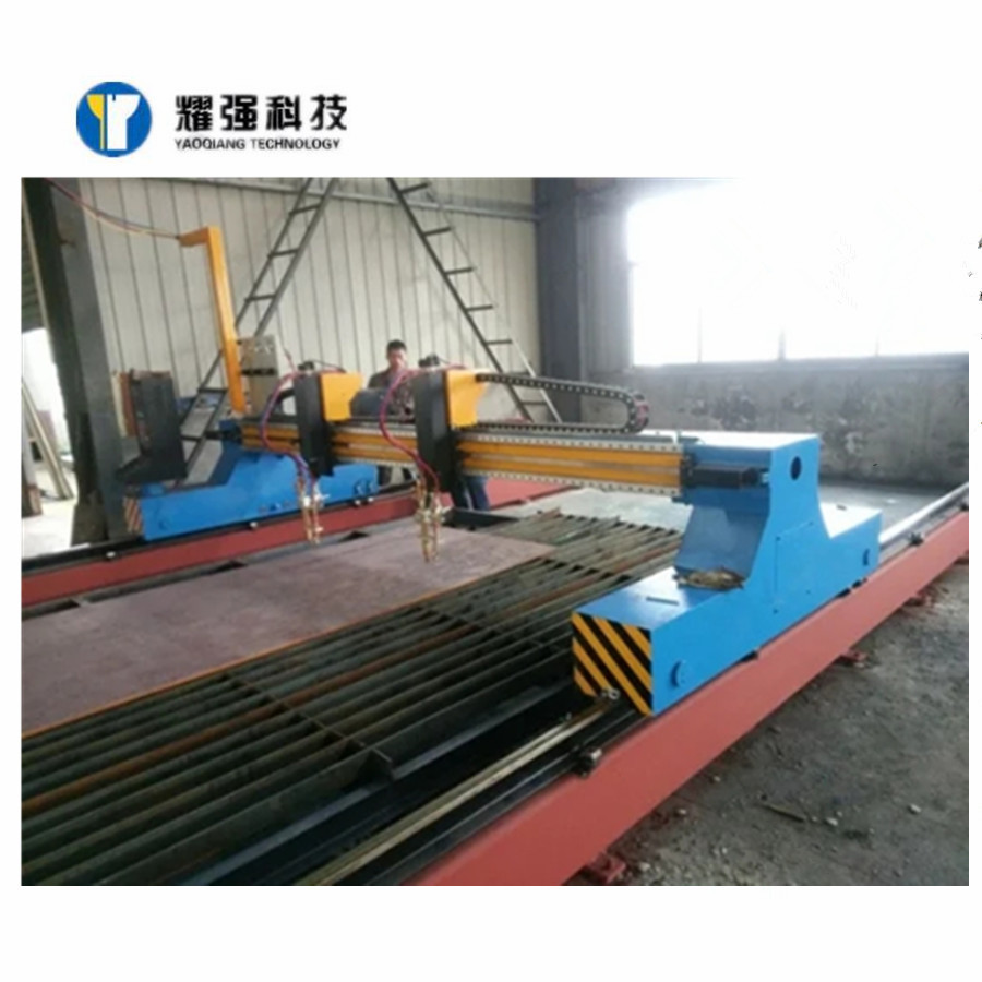 750mm/Min CNC Plasma Cutter Strip Oxygen Cutting Machine For H Beam Metal Plate