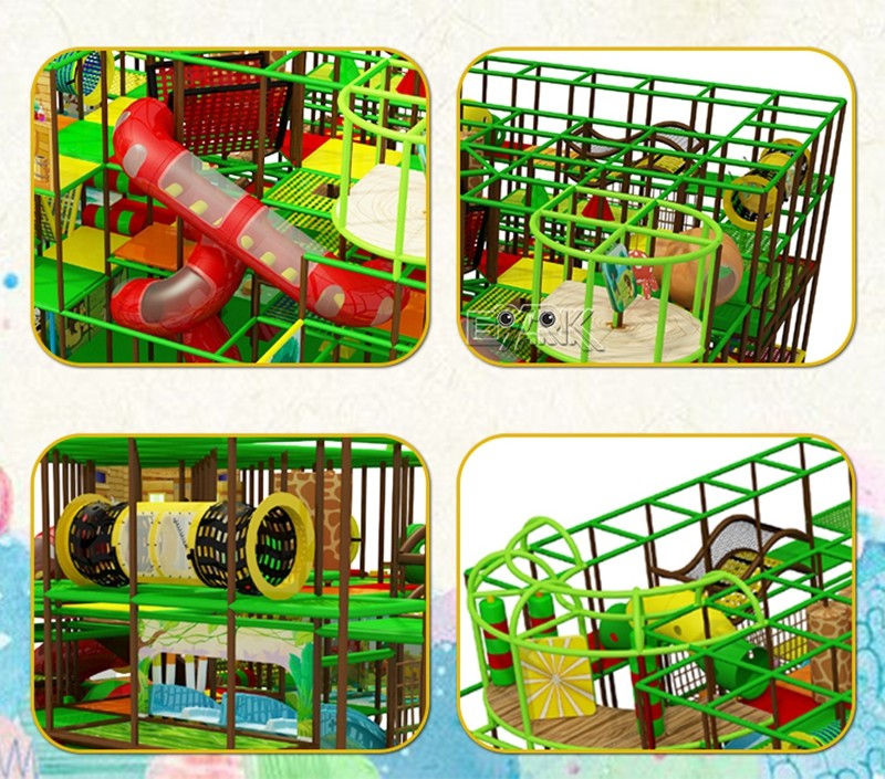 Children Play Area Theme Park Equipment 220v Amusement Adventure