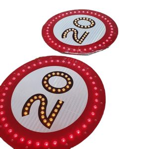 China Road Safety Standard Sign Board with Customized Aluminium Material in Standard Sizes on sale