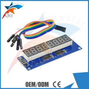 8 Digital Led Display Module 8 Parallel 595 Driver Blue Digital Control Circuit