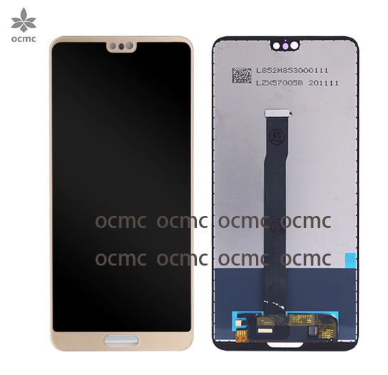 Quality Super OLED Capacitive Touchscreen Compatible For Huawei P20 Screen Replacement Display Panel With Frame for sale