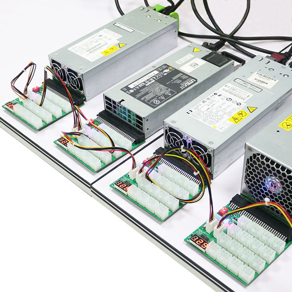 ATX 16x 6Pin 12V Power Supply Breakout Board With Synchronization Remote Management