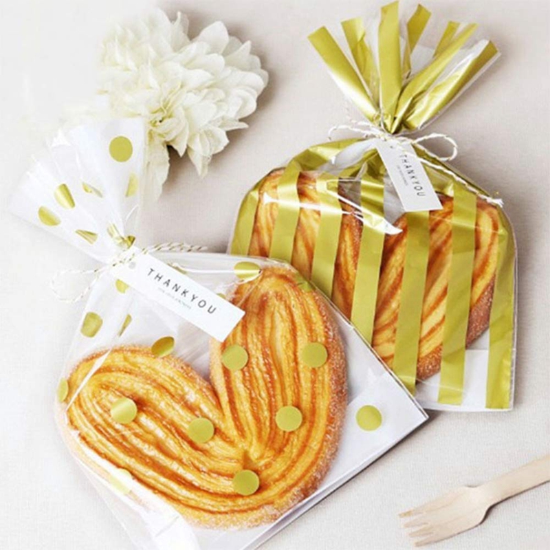 Food Grade Plastic Packaging Treat Bags , Cellophane Easter Treat Bags