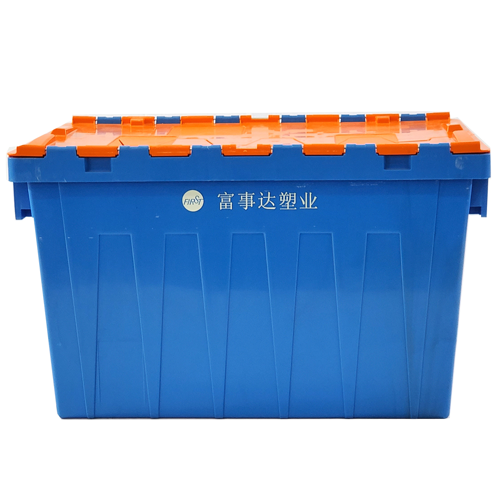 Small Stackable Beer Bottle Crates Nestable Plastic Turnover Container 600x300x365mm