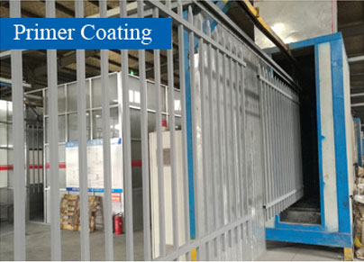 tubular diplomat panels 2100mm*2400mm stain INTERPON powder