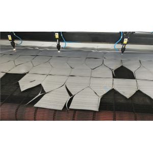 Plush Fabric Laser Cutting Machine With Professional Controlling Software