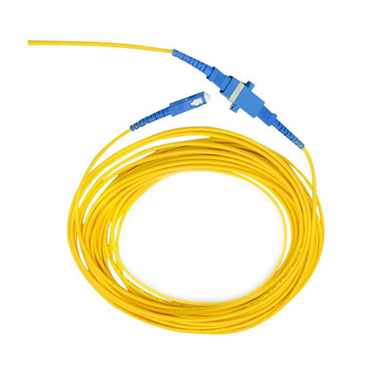 Single Mode 9/125 Duplex SC UPC-SC UPC Fiber Optic Patch Cord