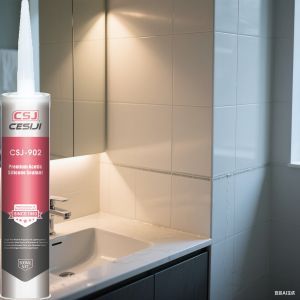 Weatherproof Acetic Silicone Sealant 300mL With UV And Water Resistance