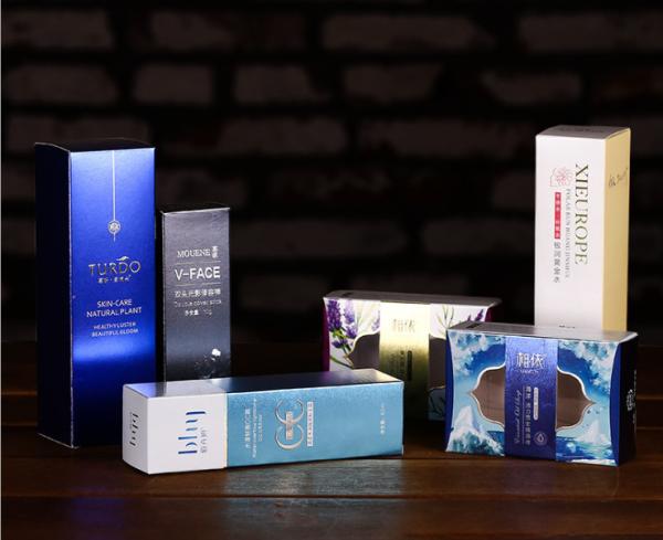 Colorful box package for drug and cosmetic electric product White cardboard OEM
