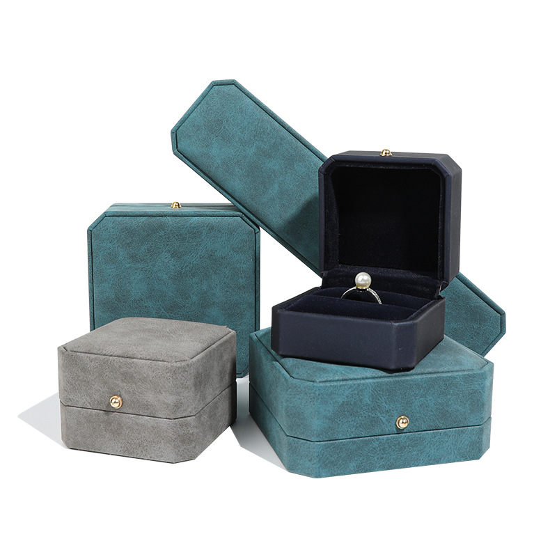 OEM Tibetan Velvet Packaging Box Customized Jewelry Packing Box