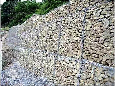 Type Woven 2.7mm Hexagonal Gabion Mesh 2m*1m*1m