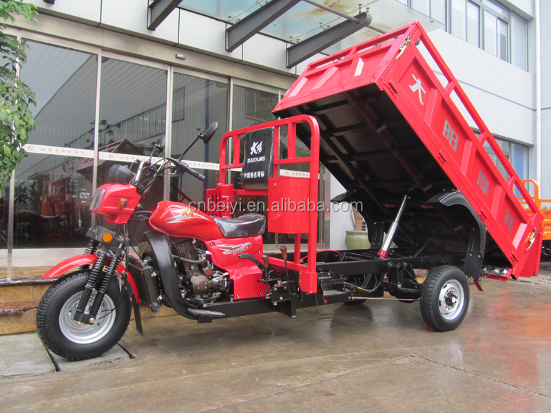 Chongqing Made 200CC 175cc Motorcycle Truck 3-Wheel Tricycle for Cargo Open Body Type