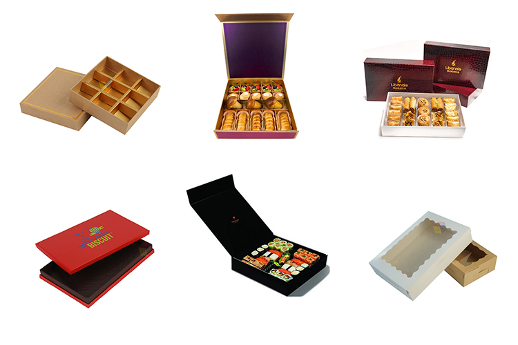 Custom Order Accepted Stamping Printing Luxury Caviar MDF Packaging for Food Box