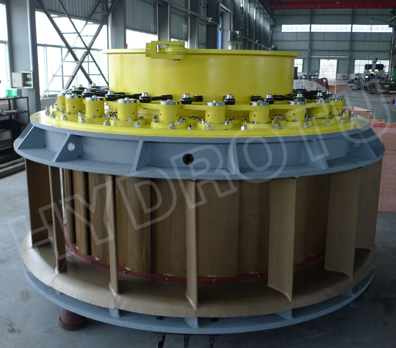 Low Water Head Kaplan Hydro Turbine Generator With Stainless Steel Runner Blades