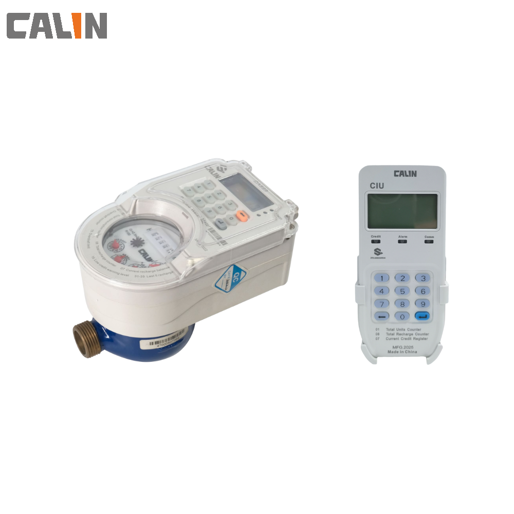 STS Prepaid Water Meter with 300x125x155 Mm Dimension and Up To 10km Communicati