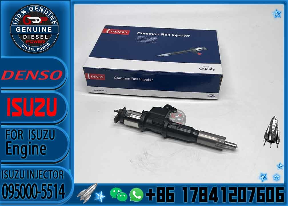 095000-5510 Auto Car Fuel Injector 095000-5514 Common Rail Injector 0950005511 8-97603415-2 For Isuzu