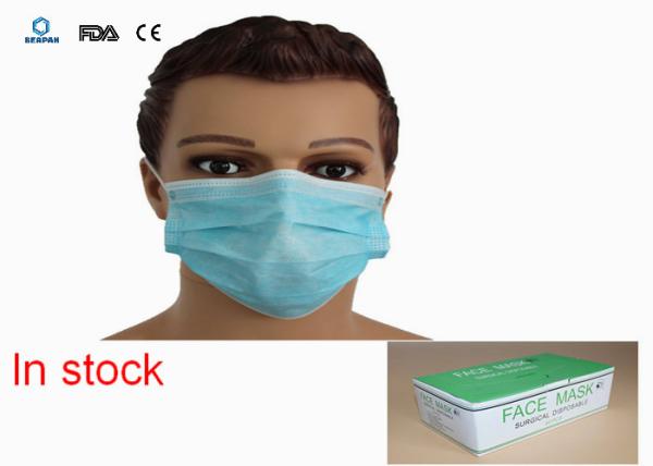 Skin Friendly Disposable Surgical Mask , 3 Ply Face Mask Medical / Daily