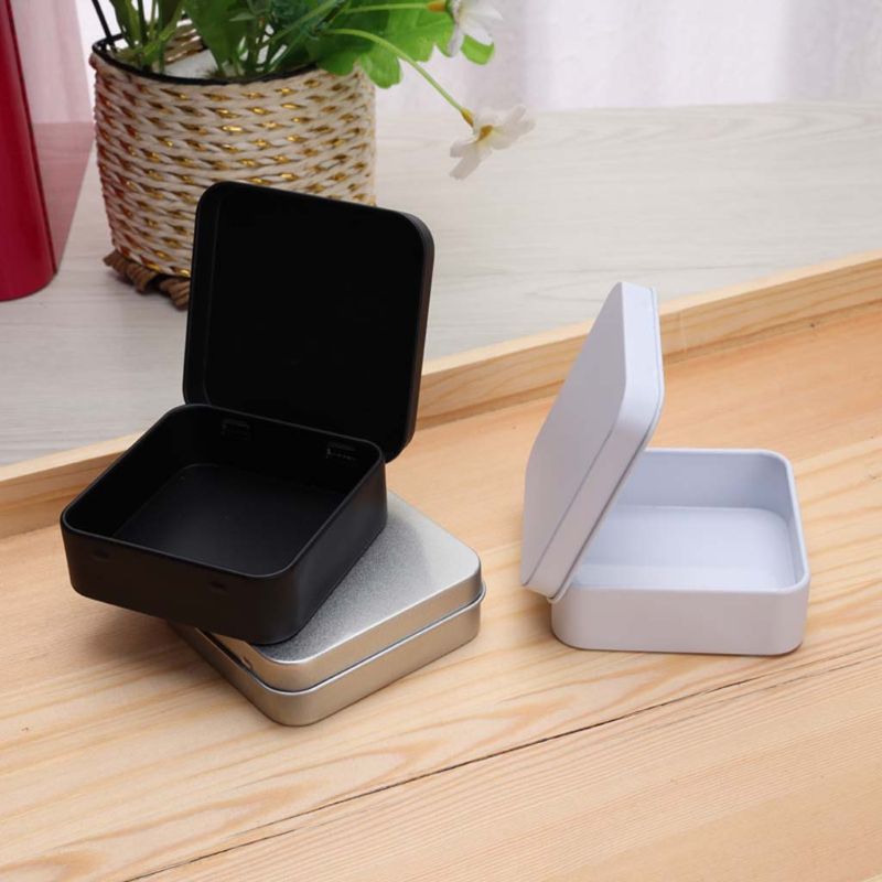 Rectangular Chocolate Printed Tin Boxes Multipurpose Recyclable