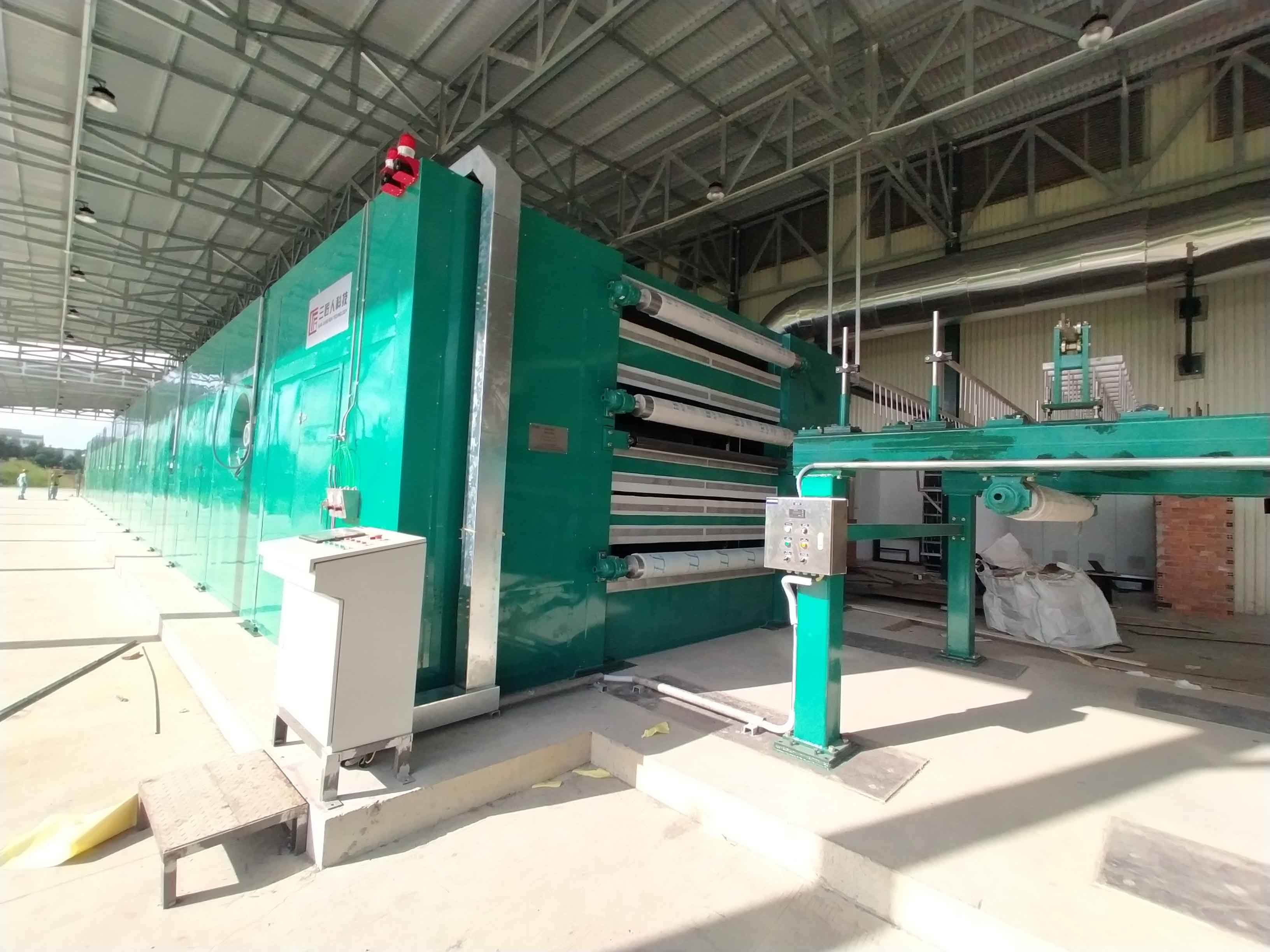 Multifunctional Continuous Belt Dryer Band Dryer For Wet Pulp Dregs