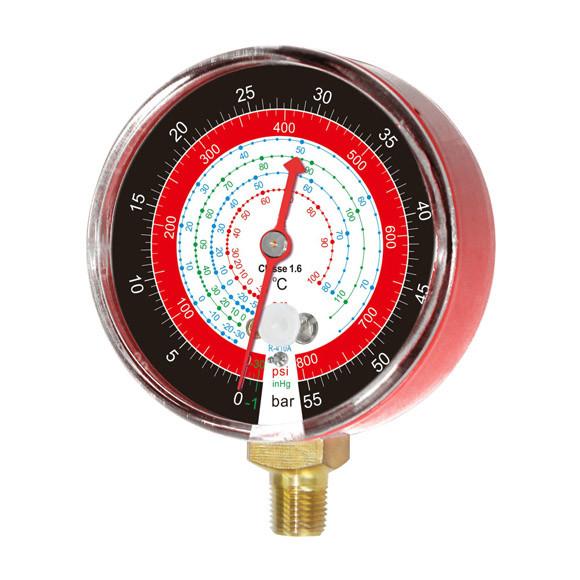Manifold 60 Scale of Pressure Gauges For Refrigeration HVAC,ingAc Maintenance