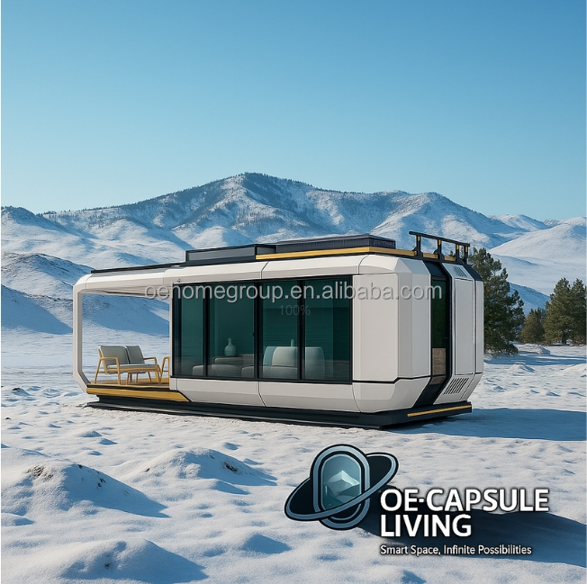 Fully Assembled Prefab Houses Customized Small Prefab House For Guard Room Prefab House Kit