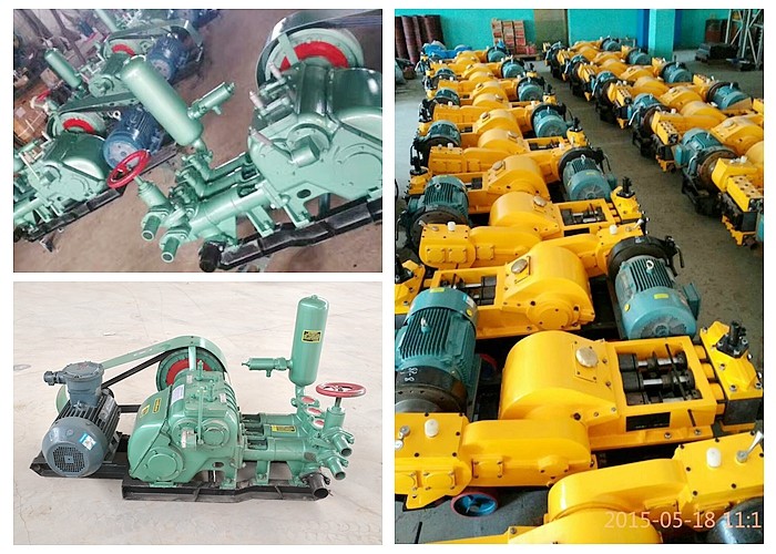 160L/Min BW 160 Diesel Mud Pump Powerful Engine Lightweight Design