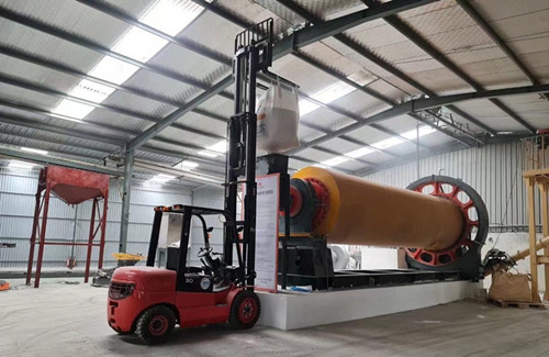 98% Capacity Quartz Sand Powder Machine Ball Grinding Mill 5-12m Length for Products