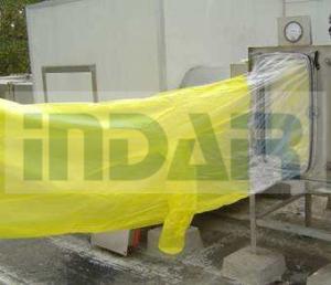  Fully Enclosing Bag In Bag Out Filter Housing For Safe Changing HEPA Filter Manufactures
