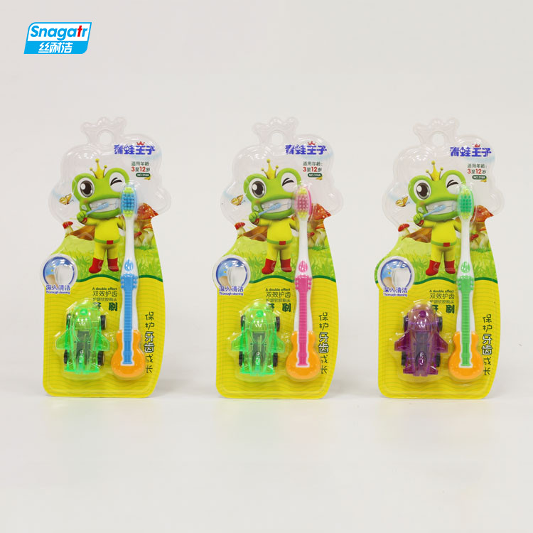 Children 2-6 Years Old Cartoon Soft Bristle Toothbrush Oral Hygiene Tool