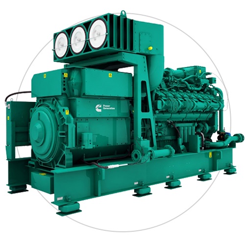 Cummins 200KW Natural Gas Standby Generator 250kva 1500RPM/1800RPM Rated Voltage 230/400V