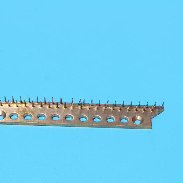 Monforts Stenter Machine Parts Pin Bar Monforts Pin Plate Copper 125mm Length