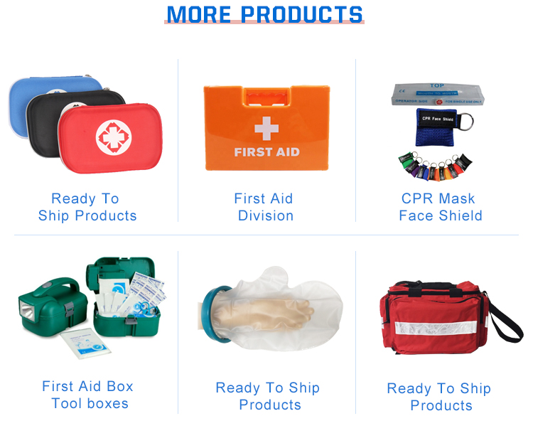 Emt Ambulance Trauma Bag Emergency Waterproof Large Red Tactical Medical Kit