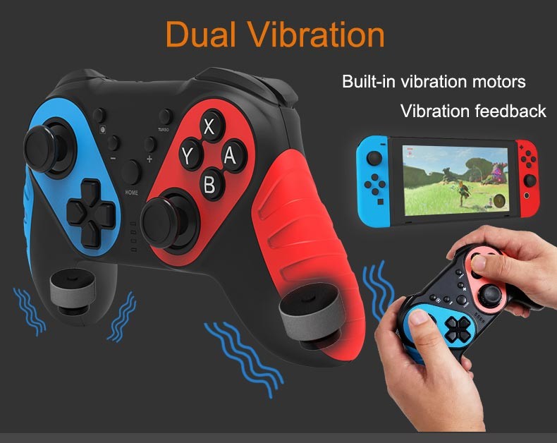 2.402GHz 1.5h 7032 Wireless Bluetooth Gamepad