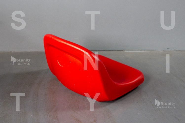 Smooth Uniform HDPE Blow Molded Stadium Seats With Backs