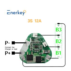 11.1V 12.6V Lithium Triangle Protection Plate Electric Tool Sweeper Vacuum