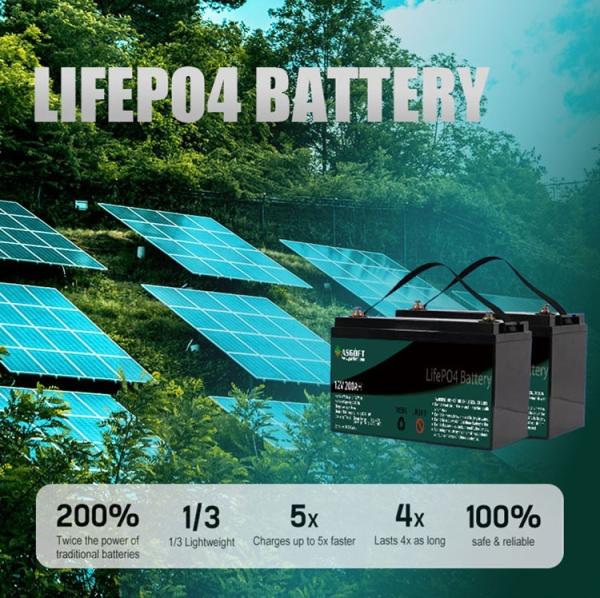 12.8v 12V Lithium Battery Pack 200ah 100ah 120ah 240ah 400ah For Golf Cart Sail