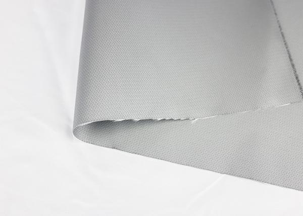 Insulation Silicone Coated Glass Fibre Cloth , 1.25-1.3mm Silicone Fiberglass