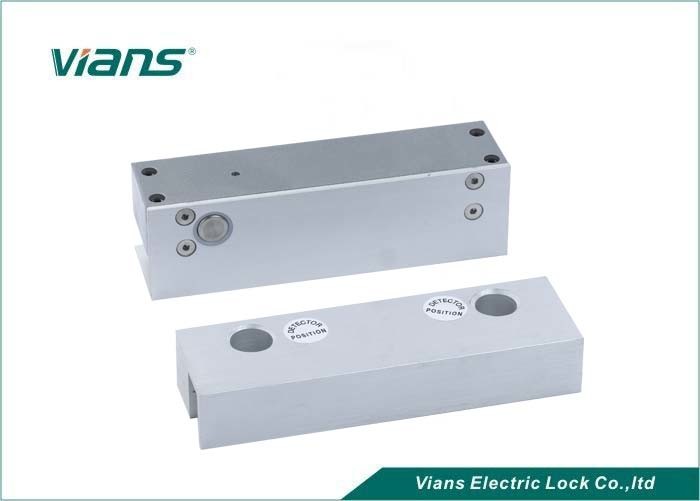 Full Frameless Glass Door Electric Drop Bolt For Gates , FCC MA Certification