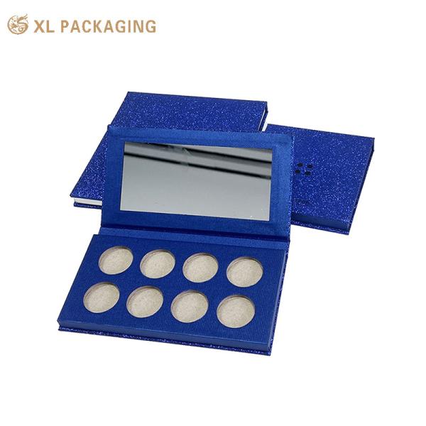 Quality XL Packaging Custom Luxury Boxes Makeup Custom Printed Packaging Box Rectangle Empty Eyeshadow Palette Packaging for sale