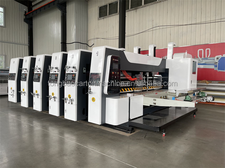 Customizable High Speed 2 3 4 Color Flexo Printing Slotter Machine for Carton Printing