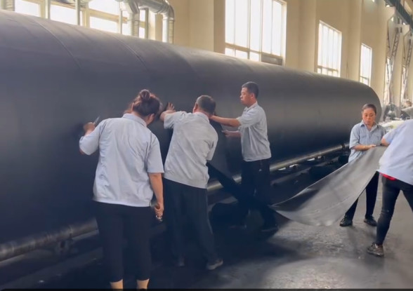 High-Performance Pneumatic Marine Airbag for Ship Launching and Docking