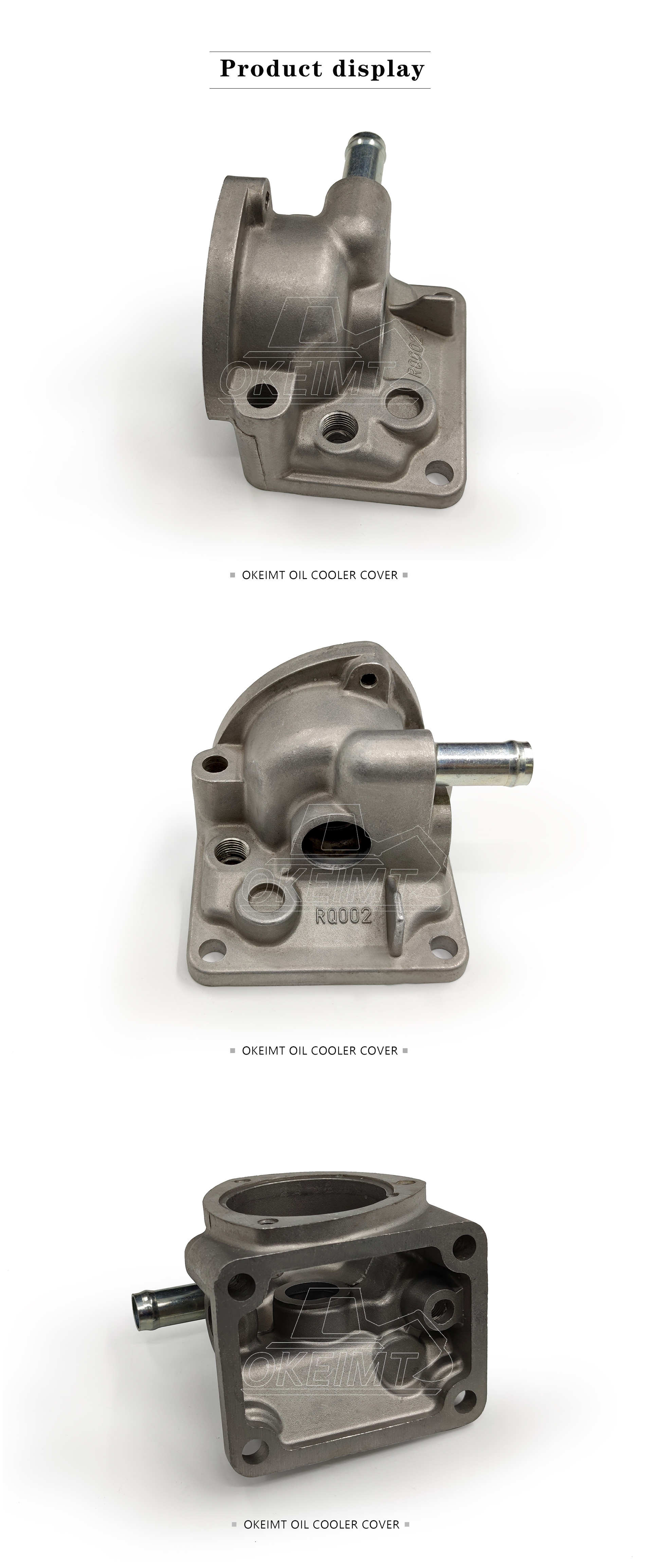 HIT Construction Machinery Spare Parts 6D34 6D31 Thermostat Housing for ME110026