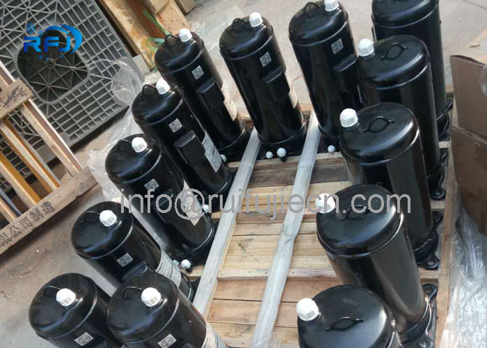 6HP Hitachi Scroll Compressor , Variable Frequency scroll type ac compressor 401DHV - 64D2Y