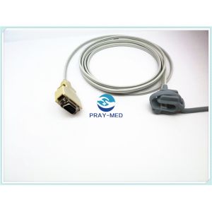 Adult Pulse Oximeter Probes , 14 Pin Reusable Spo2 Sensors
